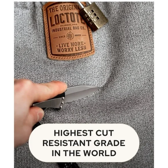 LOCTOTE Flak Sack- Anti Theft BackpackCut-Resistant Bag